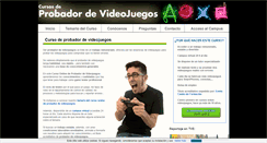 Desktop Screenshot of probadorvideojuegos.com